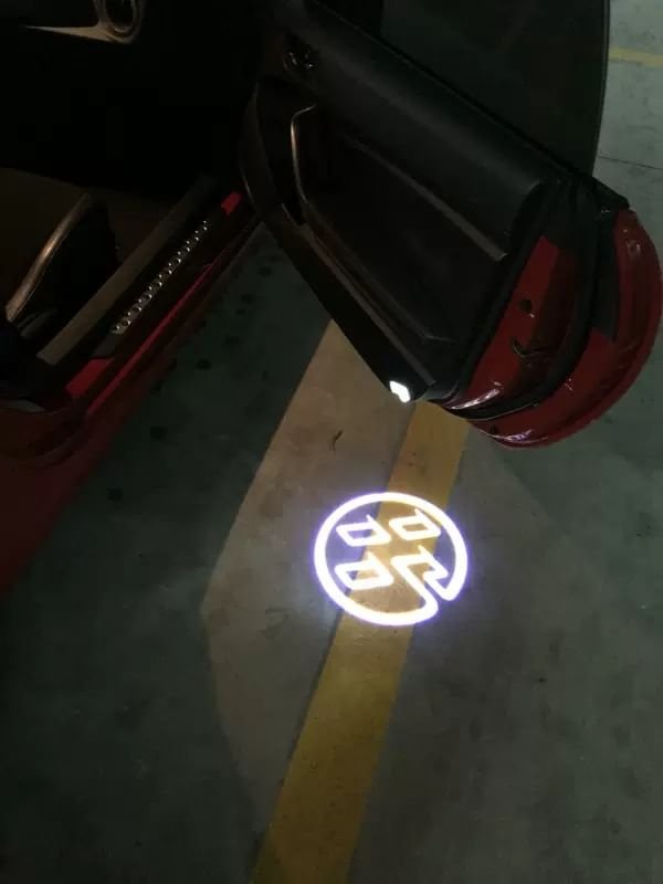 2pcs Toyota 86 Subaru BRZ STI Door Lights Projector