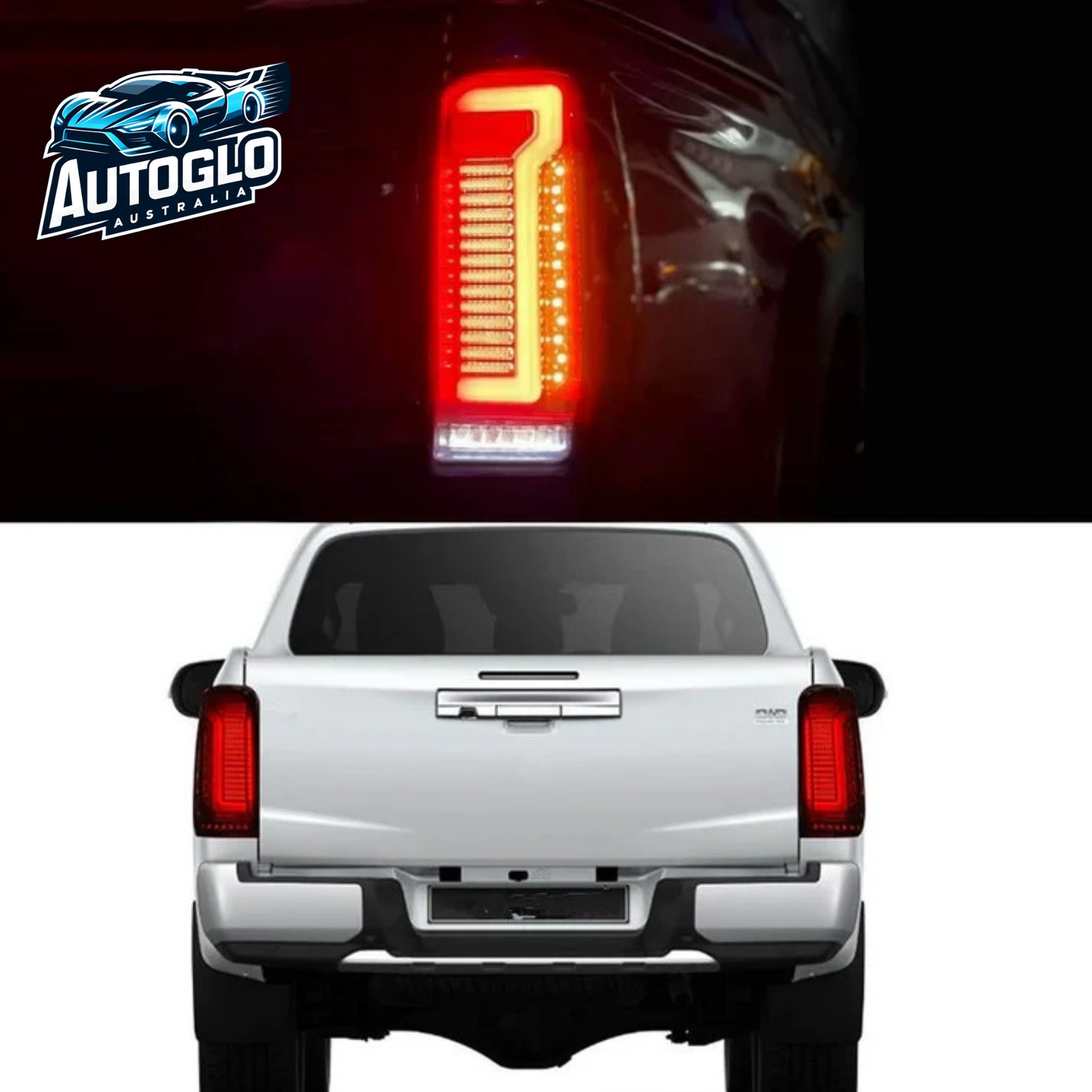 Autoglo Australia For Mitsubishi Triton L200 2019-2023 LED Tail Lights