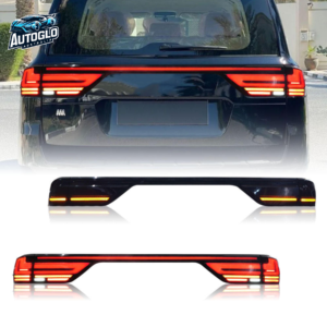 Autoglo Australia Toyota Land Cruiser LC300 2022–2024 Through Type LED Tail Lights Smoke Rear Lamp