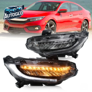 VLAND Full LED Headlights for Honda Civic 10TH Gen Honda Civic Sedan / Coupe / Hatchback / Type R 2016 2017 2018 2019 2020