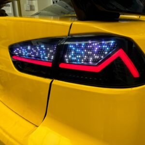 Autoglo Australia RGB LED Taillights for Mitsubishi Lancer Sedan (2007–2018) – Digital Sequential Rear Lights
