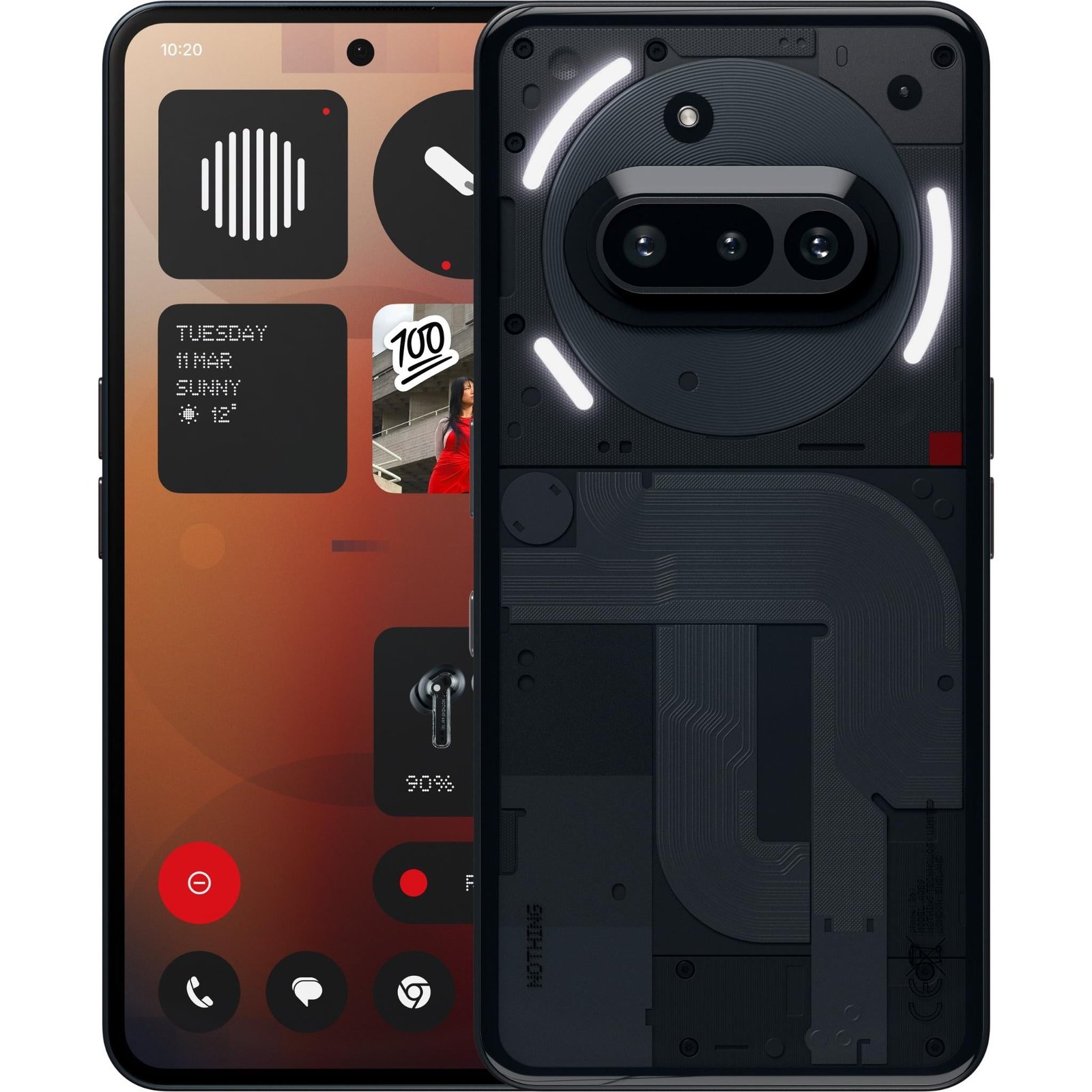 NOTHING Phone (3a) 5G 128GB (Black)