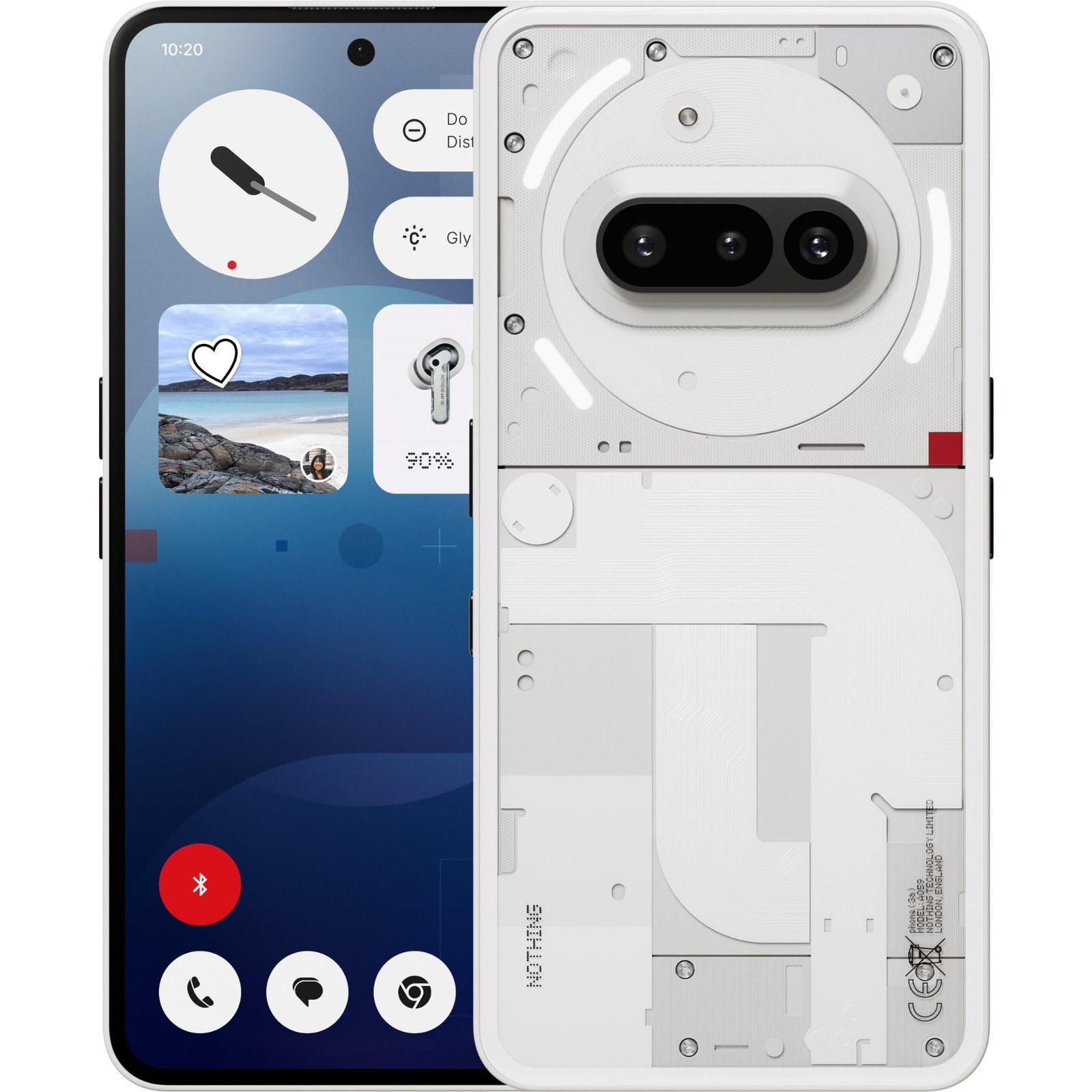 NOTHING Phone (3a) 5G 128GB (White)