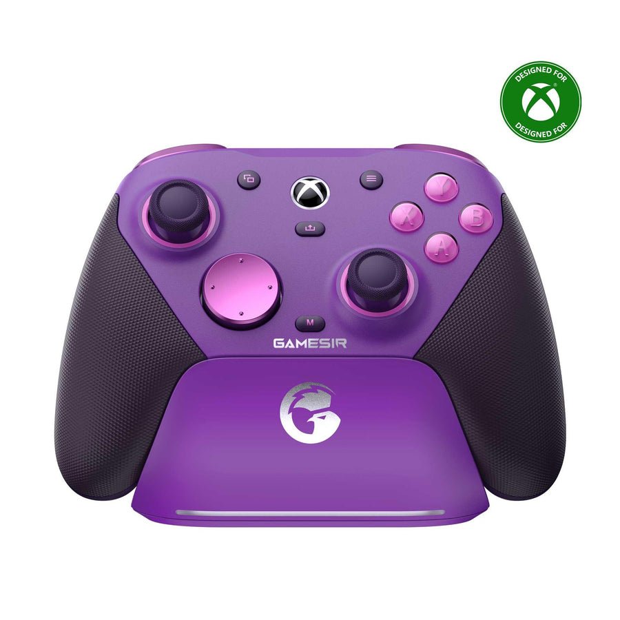 GameSir G7 Pro Wireless Controller for PC & Mobile - Wired for Xbox (Plum Purple)