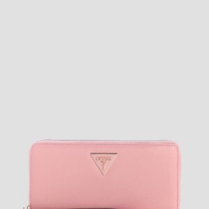 Pink laurel ii large zip around wallet
