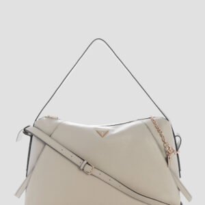 Light taupe devon large shoulder bag