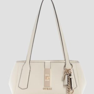 White brooke shoulder satchel bag