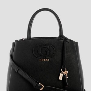 Black isola3 compartment satchel