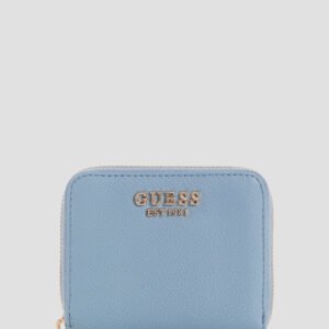 Blue isola small zip around wallet