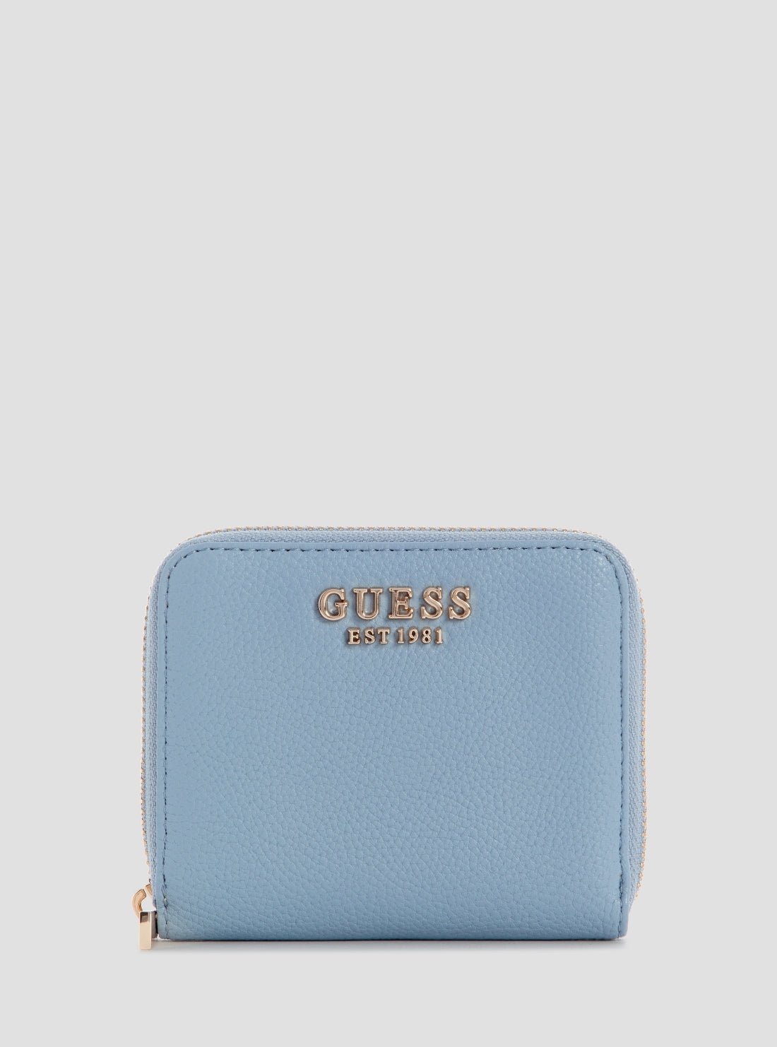 Blue isola small zip around wallet