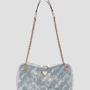 Blue giully ii shoulder satchel bag
