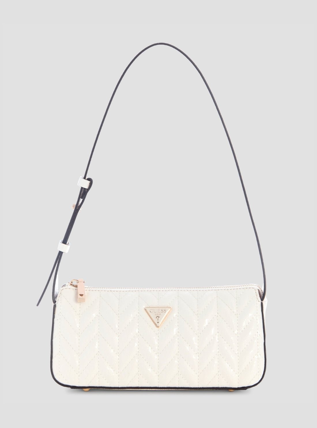 White stacey mini shoulder bag