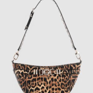 Leopard print cirene shoulder bag