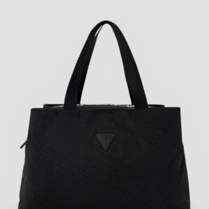 Black greyjoy tri-compartment tote bag