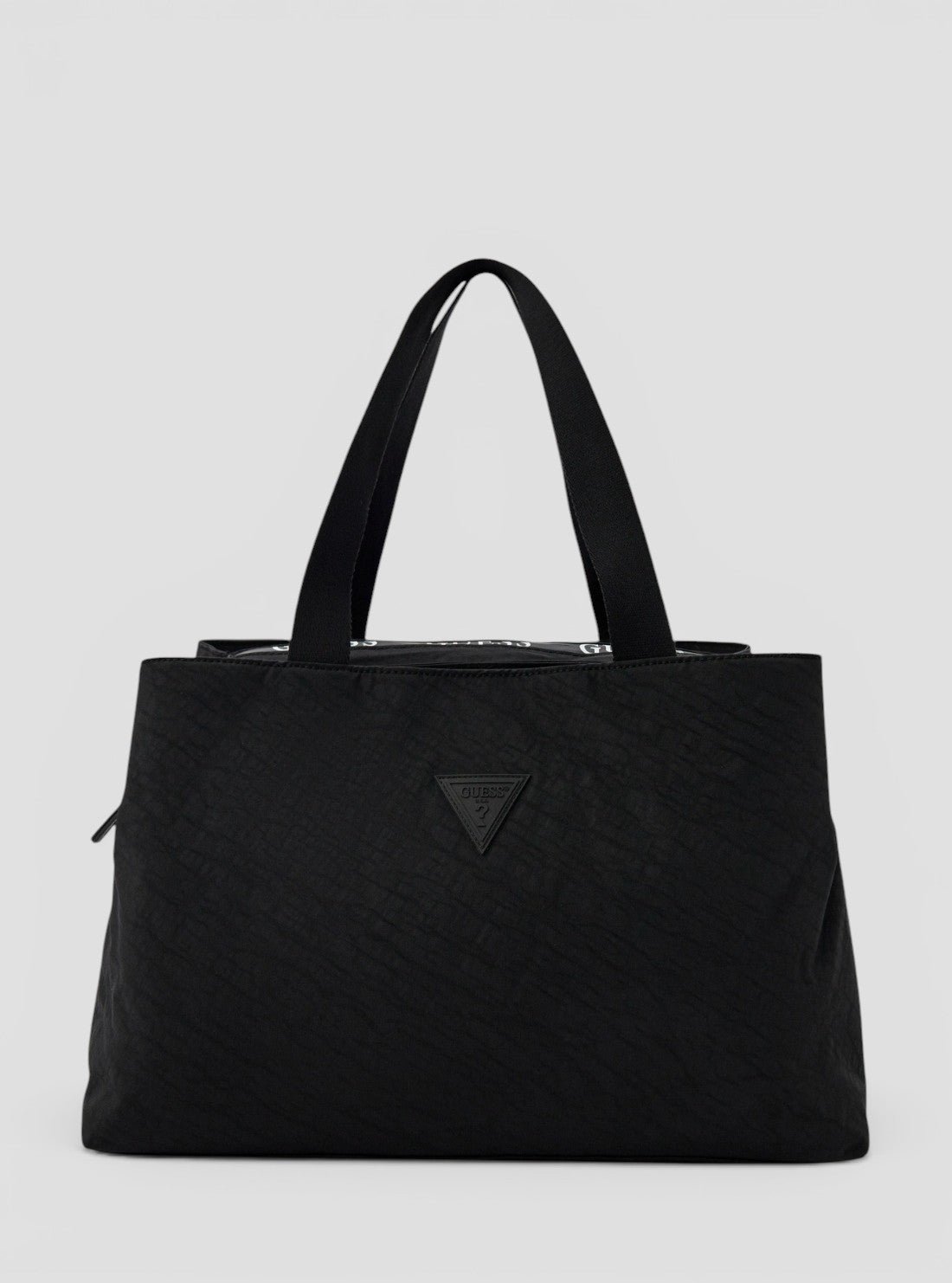 Black greyjoy tri-compartment tote bag