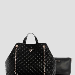 Black giully ii large 2-in-1 tote bag