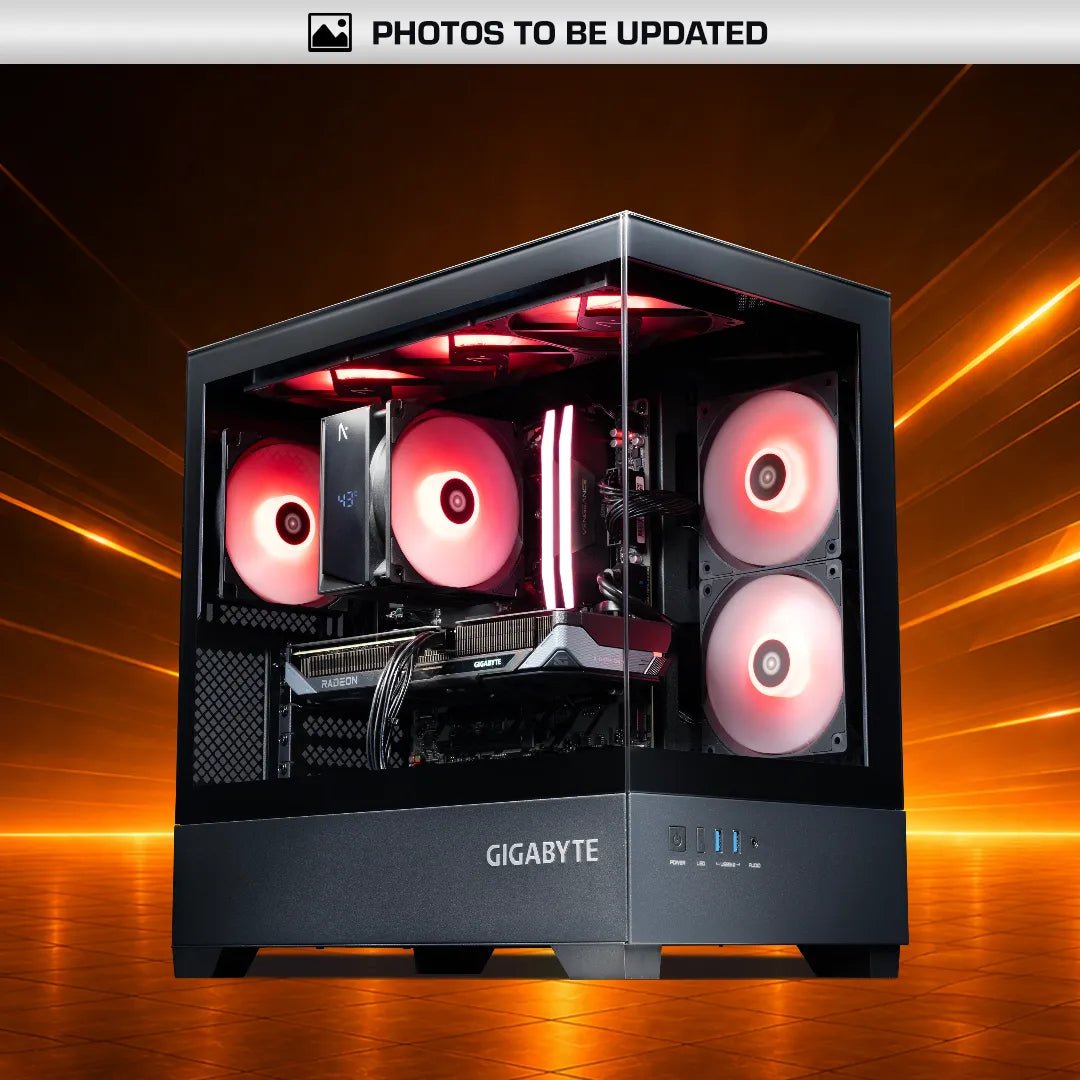 CHAMBER : LVL 8 LITE 
 R7 7700 | RX 9070 XT | 32GB RAM