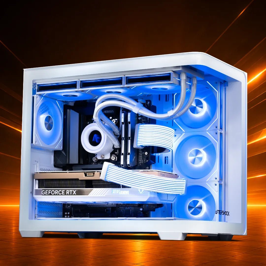 NIMBUS : LVL 9 WHITE 
 R7 7800X3D | RTX 5080 | 32GB RAM