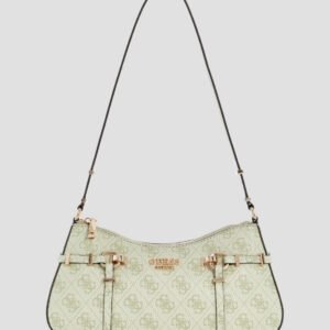 Green logo leona shoulder bag