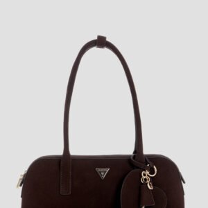 Espresso isobel small shoulder satchel bag
