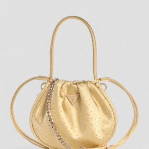 Gold elsie pouch bag