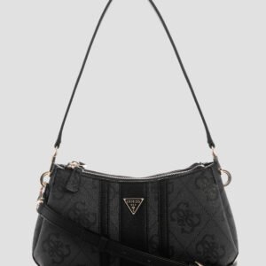 Black logo noelle ii mini shoulder crossbody bag