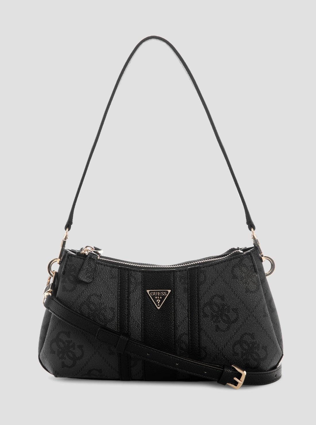 Black logo noelle ii mini shoulder crossbody bag