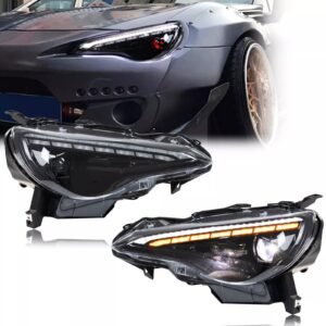Autoglo Australia LED Smoked Demon Eye Headlight For Toyota 86 / Subaru BRZ