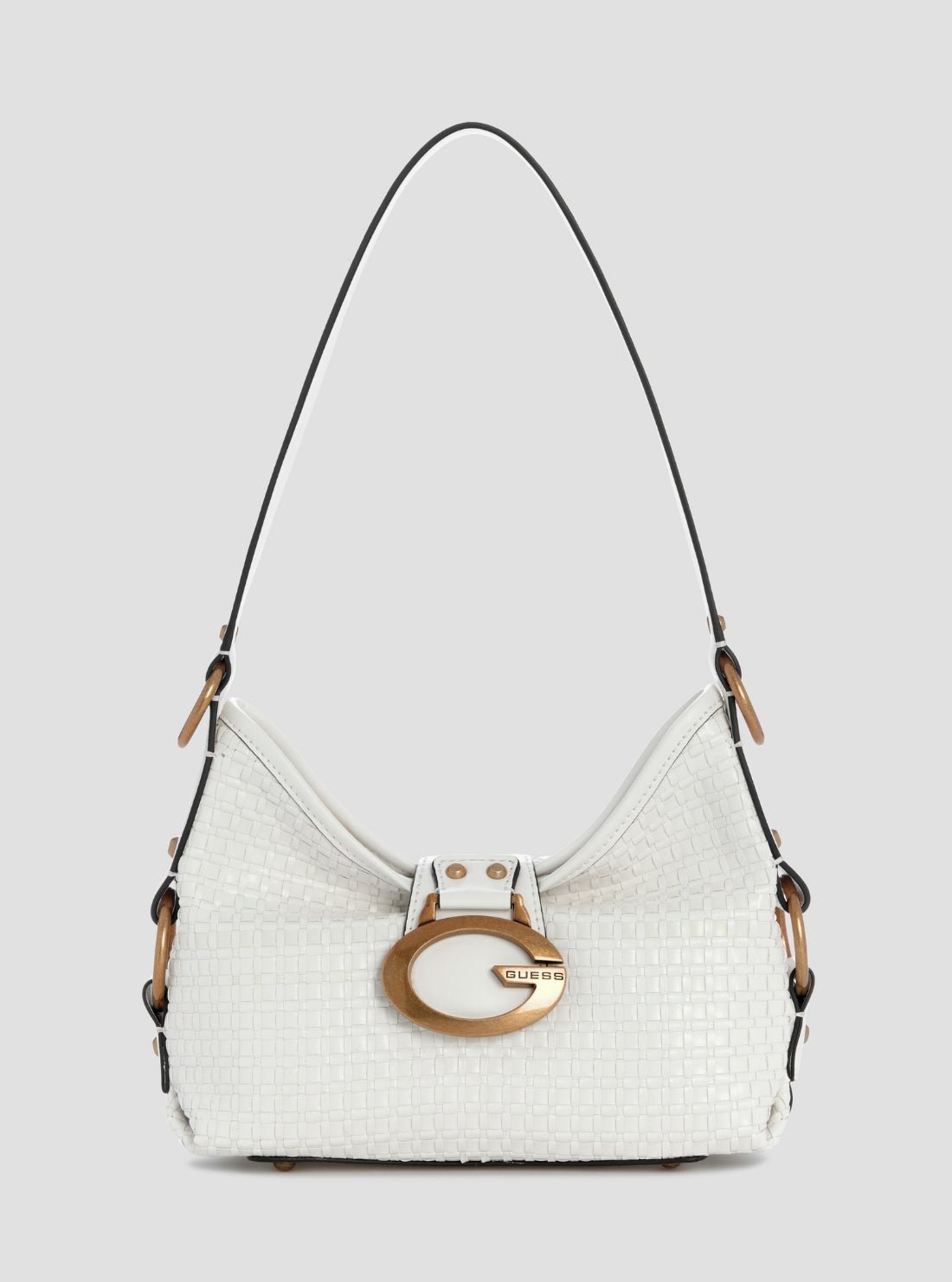 White camden mini shoulder bag