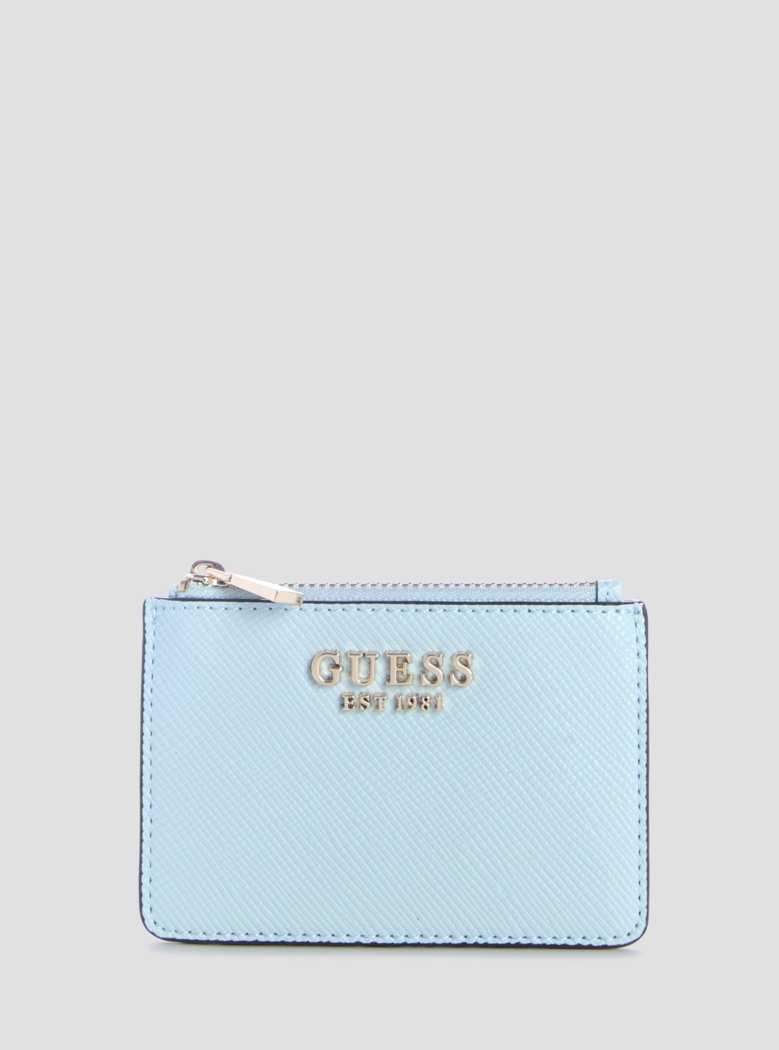 Blue laurel credit card case