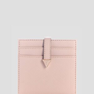Pink gilda tab card case
