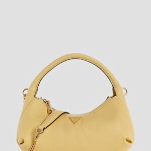 Yellow gilda mini hobo bag