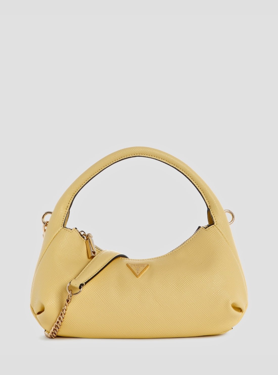 Yellow gilda mini hobo bag