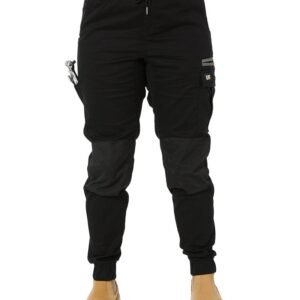 Womens Cuffed Dynamic Pant – Black