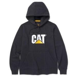 TM Pullover Hooded Sweatshirt – Black