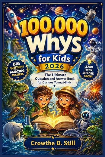 100,000 Whys for Kids 2026: The Ultimate Question and Answer Book for Curious Young Minds