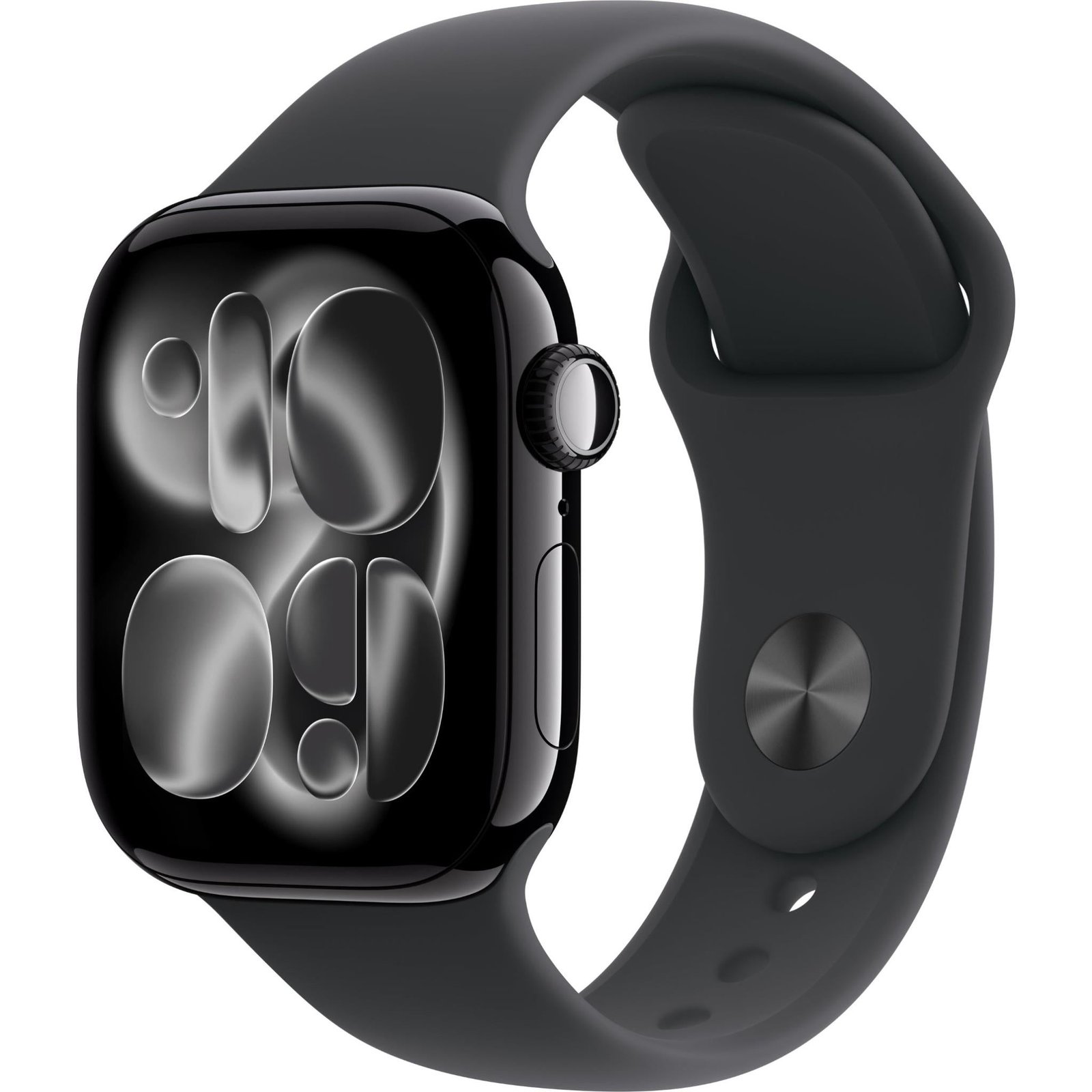 Apple Watch Series 11  42mm Jet Black Aluminium Case GPS Sport Band (S/M) [Black]