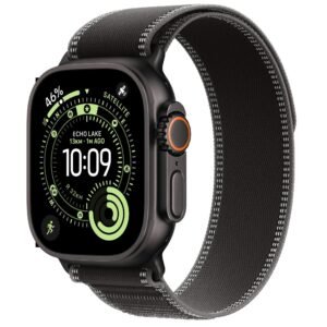 Apple Watch Ultra 3 49mm Black Titanium Case GPS + Cellular Trail Loop (Medium/Large)