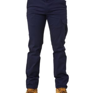 Basic Stretch Cargo Pant – Navy