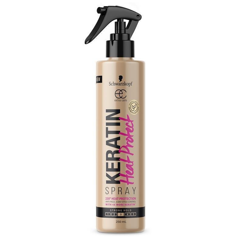 Schwarzkopf Extra Care Keratin Heat Protect Spray 250ml