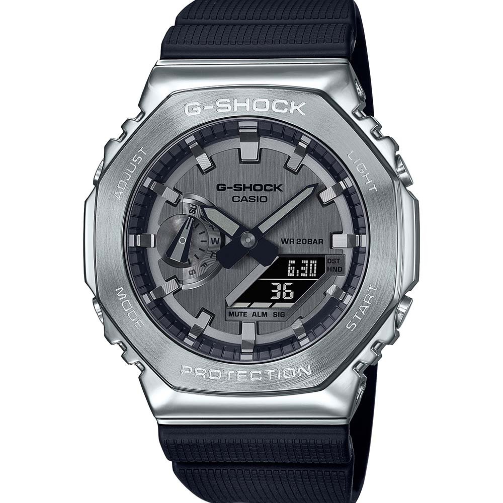 G-Shock GM2100-1A Metal Covered 'CasiOak'