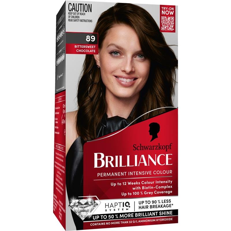 Schwarzkopf Brilliance 89 Bitter Sweet Chocolate