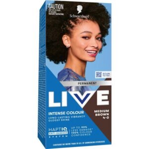 Schwarzkopf Live Colour Permanent 4.0 Medium Brown