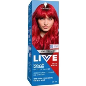 Schwarzkopf LIVE Colour Pillar Box Red Semi Permanent 75ml