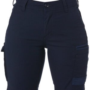 WS-3W Ladies Stretch Work Shorts – Navy