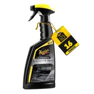 Ultimate Leather Detailer, 473 ml | Gently Removes Dirt and Residue from Interior Leather Surfaces | Restores Natural Look with Satin Finish