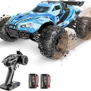 1:16 RC Car for Adults & Kids, All Terrain 4×4 Remote Control Car, 40+ km/H Off-Road RC Trucks, 40+ Mins Running High Speed Remote Control Trucks for Teen Boy Girl Gifts
