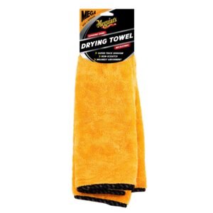 Mega Supreme Shine Drying Towel – Super Absorbent, Microfibre Cleaning and Detailing Cloth for Cars – Reusable and Machine Washable Best Car Drying Towels – 60cm x 90cm