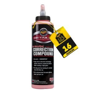 DA Microfibre Correction Compound – Automobile Polishing Compound with Super Micro Abrasive Technology – Removes Moderate Defects – Gives a Swirl Free High Gloss – 473ml