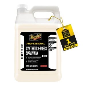 Detailer Synthetic X-Press Spray Wax, 3.8 Litre | Hydrophobic Polymer Technology for Deep Wet Look Gloss | Fast Spray On Wipe Off Formula Safe in Direct Sunlight and on Plastic Trim